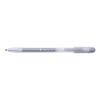 Silver - Sakura Gelly Roll Retractable Medium Point Pen Open Stock