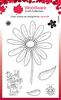 Singles Petal Doodles With Love - Woodware Clear stamps 4"X6"