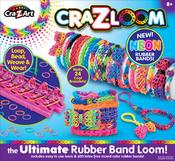 Unicorn And Neon Assortment - Cra-Z-Art Cra-Z-Loom Rubber Band Loom Kit