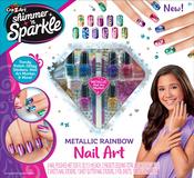 Cra-Z-Art Shimmer 'N Sparkle Metallic Rainbow Nail Art Kit