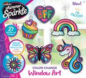 Cra-Z-Art Shimmer 'N Sparkle Color Changing Window Art Kit