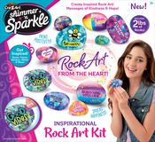 Cra-Z-Art Shimmer 'N Sparkle Inspirational Rock Art Kit