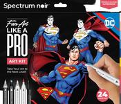 Superman - Spectrum Noir Fan Art Like A Pro Art Kit