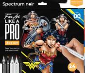 Wonder Woman - Spectrum Noir Fan Art Like A Pro Art Kit