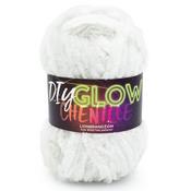 Pearl - Lion Brand DIY Glow Chenille Yarn