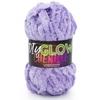 Purple - Lion Brand DIY Glow Chenille Yarn