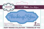 Thinking Of You - Fairy Wishes - Creative Expressions Craft Dies By Jamie Rodgers