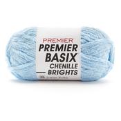 Light Blue - Premier Basix Chenille Brights Yarn