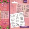 Loving Thoughts - Nature's Garden Fabulous Fuchsia Clear Stamp