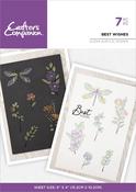 Best Wishes - Crafter's Companion Inking and Stamping Clear Acrylic Stamp