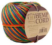 Rainbow - Hemptique Hemp Variegated Cord Ball 20lb 400'