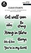Nr. 569, Be Strong - Studio Light Clear Stamps By Laurens