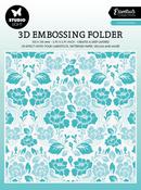 Nr. 17, Flower Pattern - Studio Light Essentials Embossing Folder