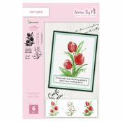 Craft Queen - Stamps By Me Stamp Set 5"X7"