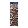 Python Taupe - Realeather Crafts Printed Leather Trim Piece 9"X3"