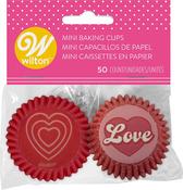 Love - Wilton Mini Baking Cups 50/Pkg