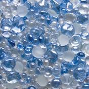 Sky Blue Lustre - Panacea Decorative Glass Assortment 42oz