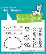 You Mean So Mochi Clear Stamps - Lawn Fawn
