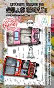 All Aboard - AALL And Create A6 Photopolymer Clear Stamp Set