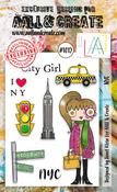 NYC - AALL And Create A6 Photopolymer Clear Stamp Set