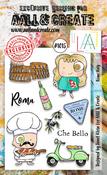 Rome Italy - AALL And Create A6 Photopolymer Clear Stamp Set