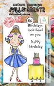 Birthday Dee - AALL And Create A7 Photopolymer Clear Stamp Set