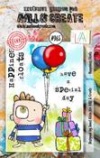 Happiness Floats - AALL And Create A7 Photopolymer Clear Stamp Set