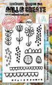 Skool Scrawls - AALL And Create A6 Photopolymer Clear Stamp Set