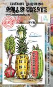 Pineapple Penthouse - AALL And Create A6 Photopolymer Clear Stamp Set