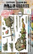 Fruit Cart Express - AALL And Create A6 Photopolymer Clear Stamp Set