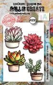 Pot Party - AALL And Create A7 Photopolymer Clear Stamp Set