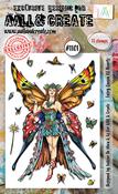 Fairy Queen Of Hearts - AALL And Create A6 Photopolymer Clear Stamp Set