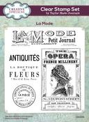 La Mode - Creative Expressions Taylor Made Journals Clear Stamp 6"X8"