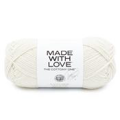 Lychee White - Lion Brand Tom Daley - The Cottony One Yarn