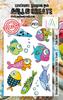 Fish Tank - AALL And Create A6 Photopolymer Clear Stamp Set