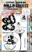Nemesia Dianthus - AALL And Create A6 Photopolymer Clear Stamp Set