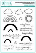 Sunshine and Rainbows Stamps - Gina K Designs