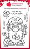 Singles Lucky Gnome - Woodware Clear Stamps 4"X6"