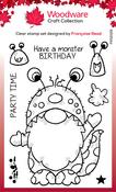 Singles Monster Gnome - Woodware Clear Stamps 4"X6"