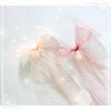 Stawberry & Peach Sheer Glitter Ribbon - Memory-Place