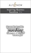 Inspiring Quotes Sunshine Dies - Altenew