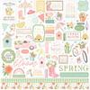 Here Comes Spring Element Stickers - Carta Bella