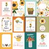 3x4 Journaling Cards Paper - Sunflower Summer - Carta Bella