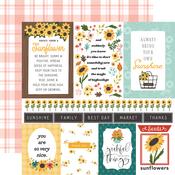 Multi Journaling Cards Paper - Sunflower Summer - Carta Bella - PRE ORDER