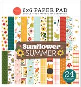 Sunflower Summer 6x6 Paper Pad - Carta Bella - PRE ORDER