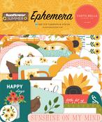 Sunflower Summer Ephemera - Carta Bella - PRE ORDER