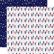 Sky Rocket Show Paper - Stars and Stripes Forever - Echo Park - PRE ORDER