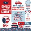 Multi Journaling Cards Paper - Stars and Stripes Forever - Echo Park