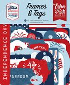 Stars And Stripes Forever Frames & Tags - Echo Park - PRE ORDER