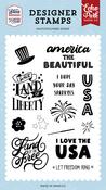 Land Of The Free Stamp Set - Echo Park - PRE ORDER